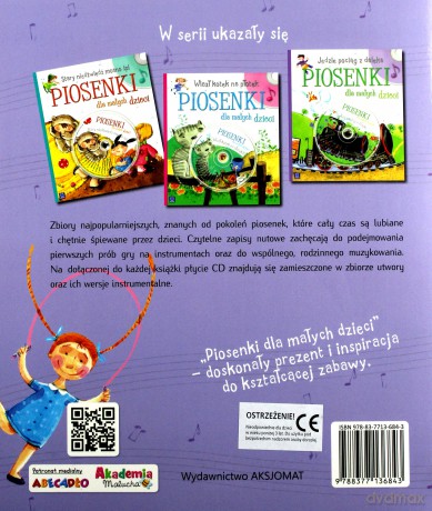 Jedzie pociąg z daleka. Piosenki dla małych dzieci [KSIĄŻKA]