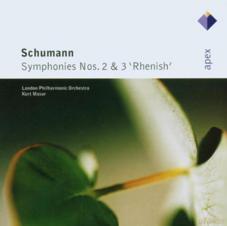 Kurt Masur/Lpo: Schu: Sinfonien 2+3 [CD]
