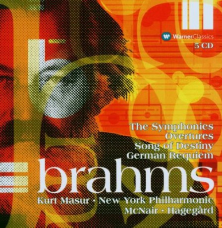 Kurt Masur/Npo: Brahms: Symphonies No.1-4/Overtur [5CD]