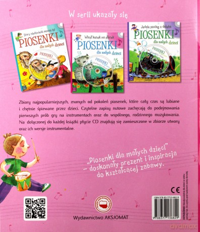 Wlazł kotek na płotek. Piosenki dla małych dzieci [KSIĄŻKA]