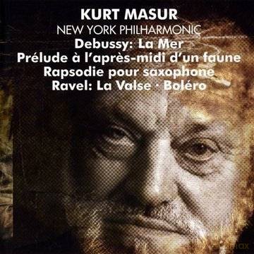 Kurt Masur/Ne York Philharmonic/Radnofsky: Ravel: La Valse, Bolero; Debussy: Orchestral Works [CD]