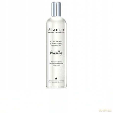 Allverne Nature's Essences - Eliksir do kąpieli i pod prysznic Peonia-Irys 500 ml
