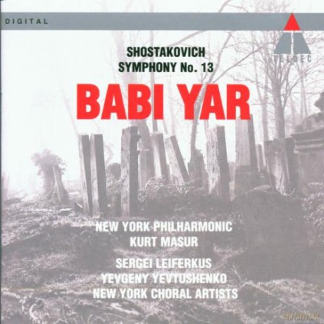 Kurt Masur/Nyp: Schostakowitsch: Sy.Nr.13/Babi [CD]
