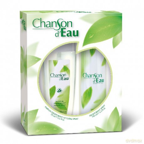 Chanson D'Eau: Zestaw (dezodorant w szkle 75 ml + dezodorant spray 150 ml)