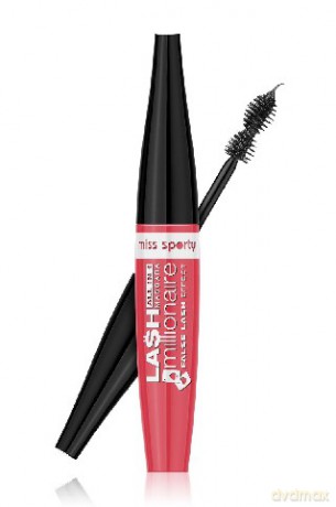 Miss Sporty: Maskara do rzęs Lash Millionaire All in 1 (czarna) 8.5 ml