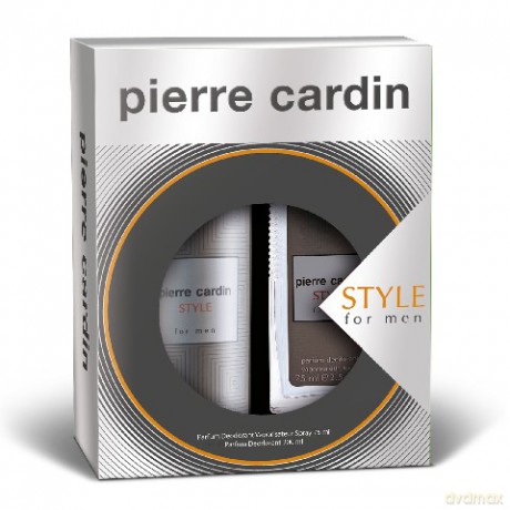 Pierre Cardin: Zestaw Style for Men (dezodorant w szkle 75 ml + dezodorant spray 200 ml)