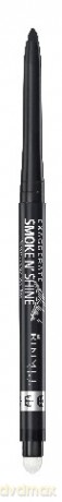 Rimmel Exaggerate Smoke N'Shine: Kredka do oczu (001) (Little Black) 1 sztuka