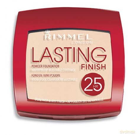 Rimmel Lasting Fihish 25HR: Puder kompaktowy (004) (Light Honey) 7 g