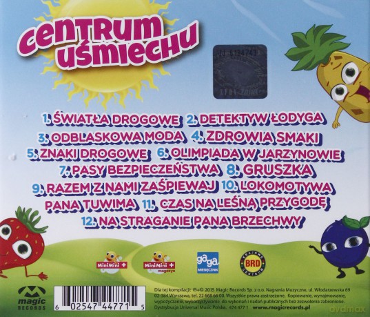 Centrum Uśmiechu Na Każdy Dzień [CD]