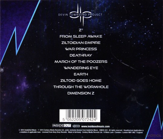 Devin Townsend Project: Dark Matters [CD]