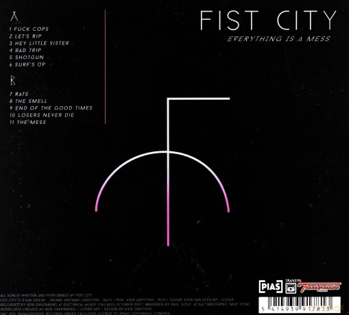 Fist City: Everything Is A Mess [CD]