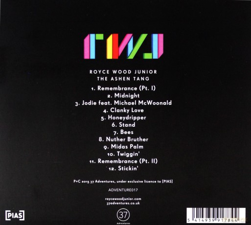 Royce Wood Junior: The Ashen' Tang [CD]