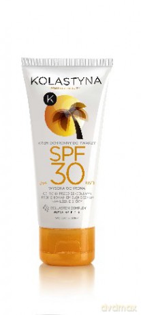 Kolastyna Opalanie: Krem ochronny do twarzy SPF 30, 50 ml