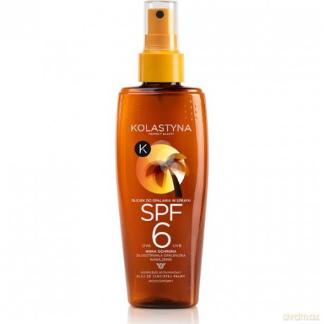 Kolastyna Opalanie: Nawilżający olejek do opalania w sprayu SPF 6