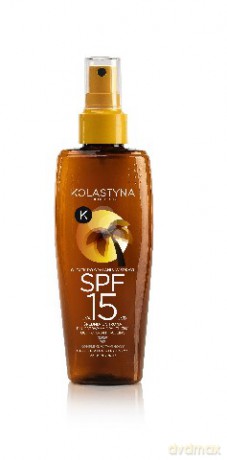Kolastyna Opalanie: Olejek do opalania w sprayu SPF 15, 150 ml