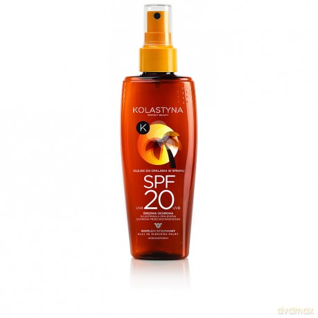 Kolastyna Opalanie: Olejek do opalania w sprayu SPF 20, 150 ml