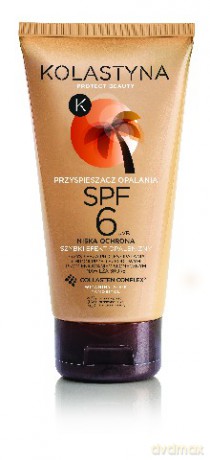 Kolastyna Opalanie: Przyspieszacz opalania SPF 6, 150 ml
