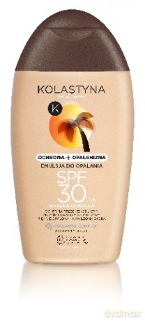 Kolastyna Opalanie: Wodoodporna Emulsja do opalania (Ochrona+Opalenizna) SPF 30