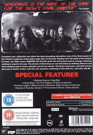 Sons of Anarchy (Synowie Anarchii) Season 7 [5DVD]