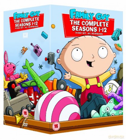 Family Guy (Głowa rodziny) Season 1-12 BOX [34DVD]