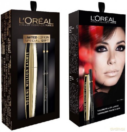 Loreal: Zestaw Volume Million Lashes (mascara + eyeliner czarny)