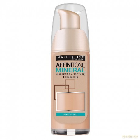 Maybelline Affinitone Mineral: Podkład (10) (Ivory) 30 ml