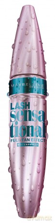 Maybelline: Maskara Lash Sensational - Very Black (wodoodporna) 9.5 ml