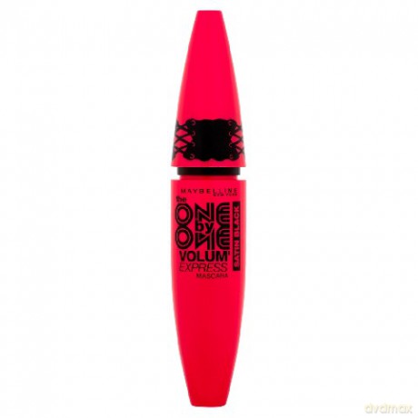 Maybelline: Maskara One By One zwiększająca objętość, czarna (Satin) 9.6 ml