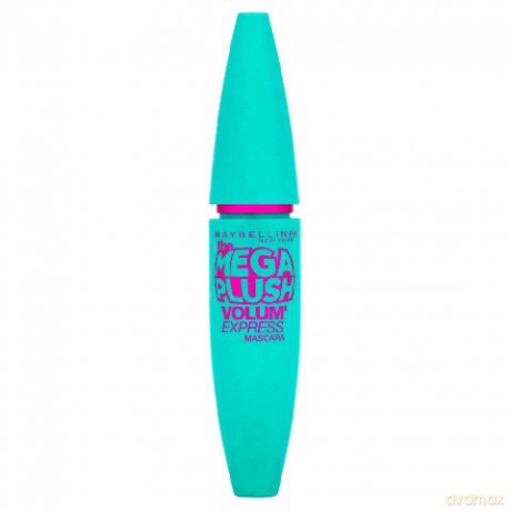 Maybelline: Maskara Volume Express - Mega Plus (pogrubiający, Intensywnie czarny) 9.6 ml