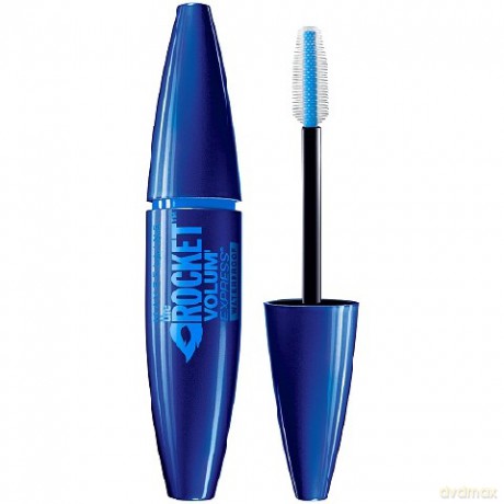 Maybelline: Maskara Volume Express - Rocket (wodoodporna, czarna)