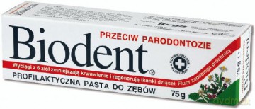 Biodent: Pasta do zębów 75 g