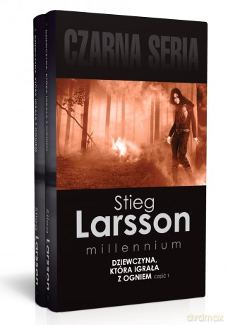 Dziewczyna, która igrała z ogniem 1+2 (Millennium tom 2) - Stieg Larsson [2xKSIĄŻKA]