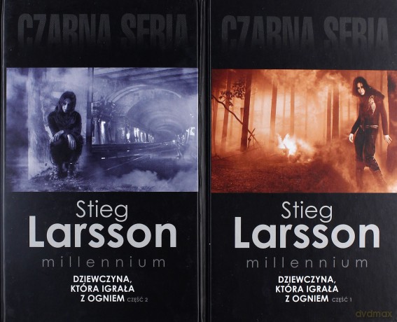 Dziewczyna, która igrała z ogniem 1+2 (Millennium tom 2) - Stieg Larsson [2xKSIĄŻKA]