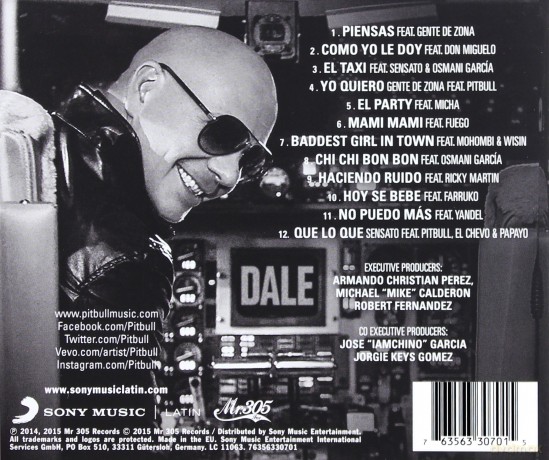 Pitbull: Dale [CD]
