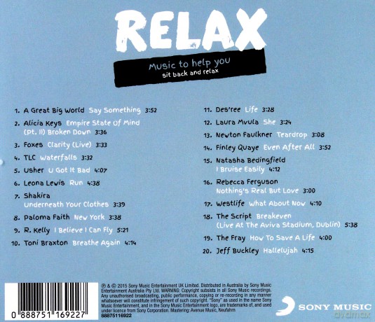 Life & Style Music: Relax [CD]