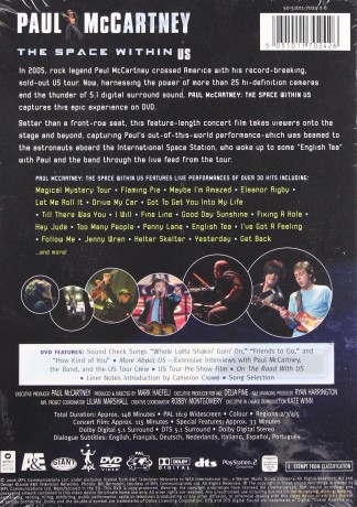 Paul McCartney: The Space Within Us (Live In US) [DVD]