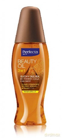 Dax Cosmetics Perfecta Beauty Oil: Suchy olejek 3w1 do twarzy ,ciała i włosów 150 ml
