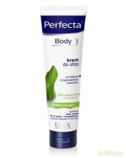 Dax Cosmetics Perfecta Body: Zmiękczający krem do stóp na pękające pięty i zrogowacenia z 15% mocznikiem