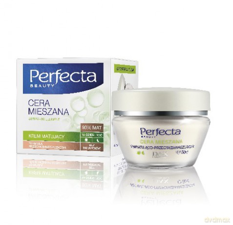 Dax Cosmetics Perfecta: Cera Mieszana - Krem matująco-przeciwzmarszczkowy 50 ml