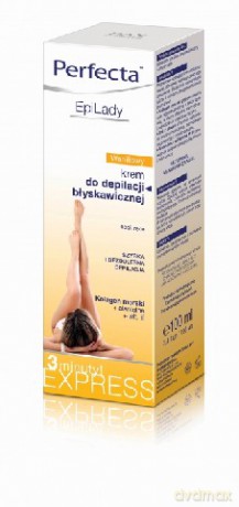 Dax Cosmetics Perfecta: EpiLady - Waniliowy krem do błyskawicznej depilacji