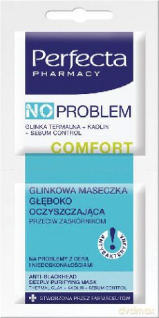 Dax Cosmetics Perfecta No Problem Comfort: Maseczka głęboko oczyszczająca 5 ml x 2