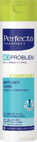 Dax Cosmetics Perfecta No Problem Comfort: Tonik matujący przeciw zaskórnikom 200 ml