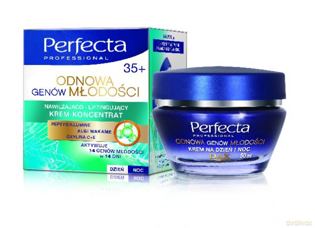 Dax Cosmetics Perfecta: Odnowa Genów Młodości 35+ Krem na dzień i noc 50 ml