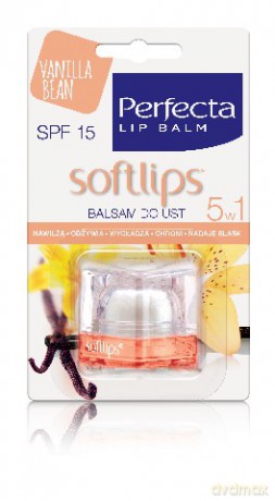 Dax Cosmetics Perfecta SoftLips: Balsam do ust 5w1 (Vanilla Bean) 6.5 g