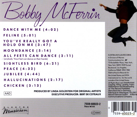 Bobby Mcferrin: Bobby Mcferrin [CD]