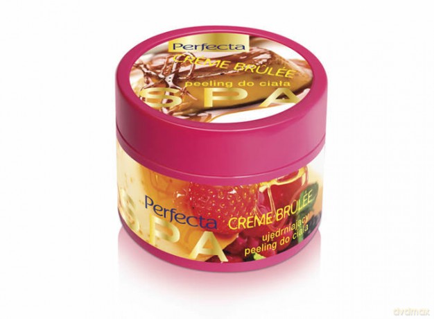 Dax Cosmetics Perfecta Spa: Peeling cukrowy do ciała (Creme Brulee) 225 g
