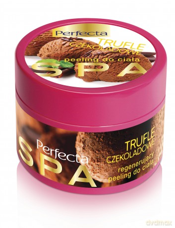 Dax Cosmetics Perfecta Spa: Peeling cukrowy do ciała (Trufle Czekoladowe) 225 g