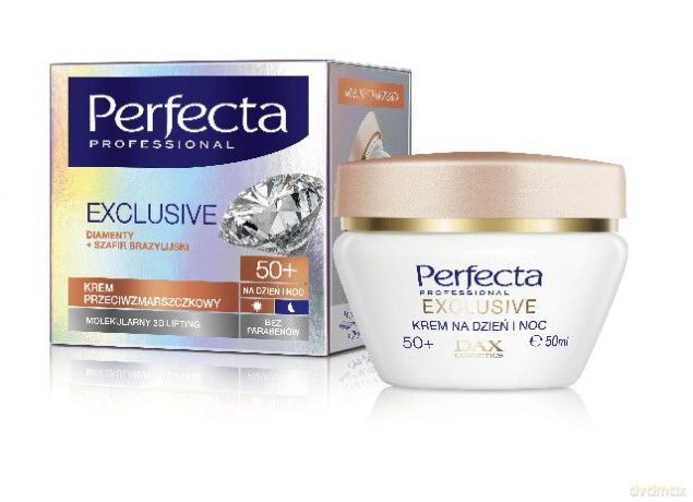 Dax Perfecta Exclusive: Diamenty 50+ Krem na dzień i noc 50 ml