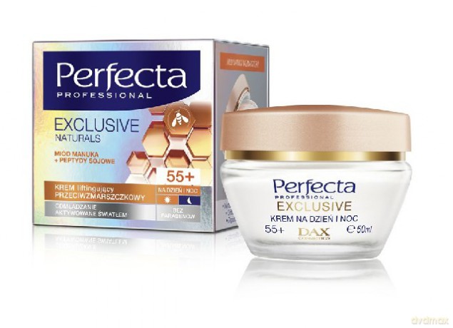 Dax Perfecta Exclusive: Krem z Miodem Manuka 55+ na dzień i noc 50 ml