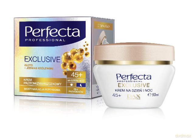 Dax Perfecta Exclusive: Złoto 45+ Krem na dzień i noc 50 ml